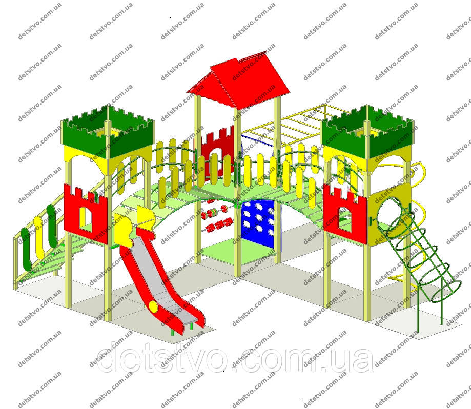 Дитячий ігровий комплекс "Трійка", фото 1