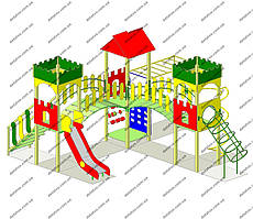 Дитячий ігровий комплекс "Трійка"