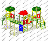 Дитячий ігровий комплекс "Трійка переправа", фото 4