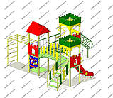 Дитячий ігровий комплекс "Трійка переправа", фото 3