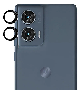 Захисне скло 2 шт CDK для Motorola Edge (2023)/Edge 40 | на камеру Lens Metal Ring Eye (022517) (black)