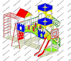 Дитячий ігровий комплекс "Трійка-комбі"