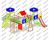 Дитячий ігровий комплекс "Трійка-комбі", фото 2