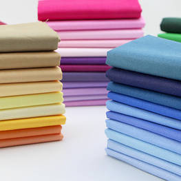 Сатин однотонний, шириною 160 см