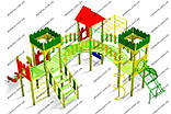Дитячий ігровий комплекс "Трійка-плюс", фото 4