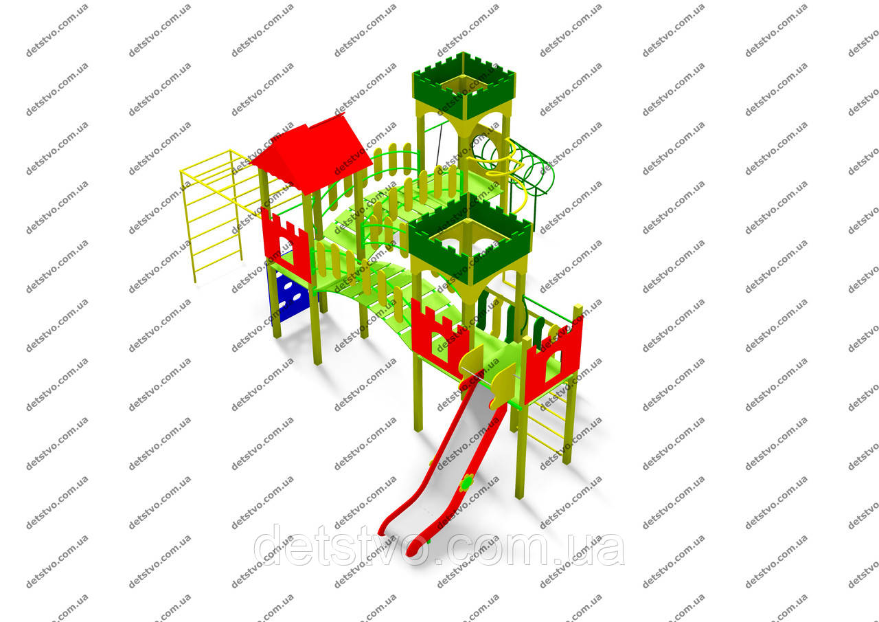 Дитячий ігровий комплекс "Трійка-плюс", фото 1