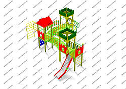 Дитячий ігровий комплекс "Трійка-плюс"