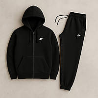 Чоловічий костюм Nike, кофта та штани найк на флісі