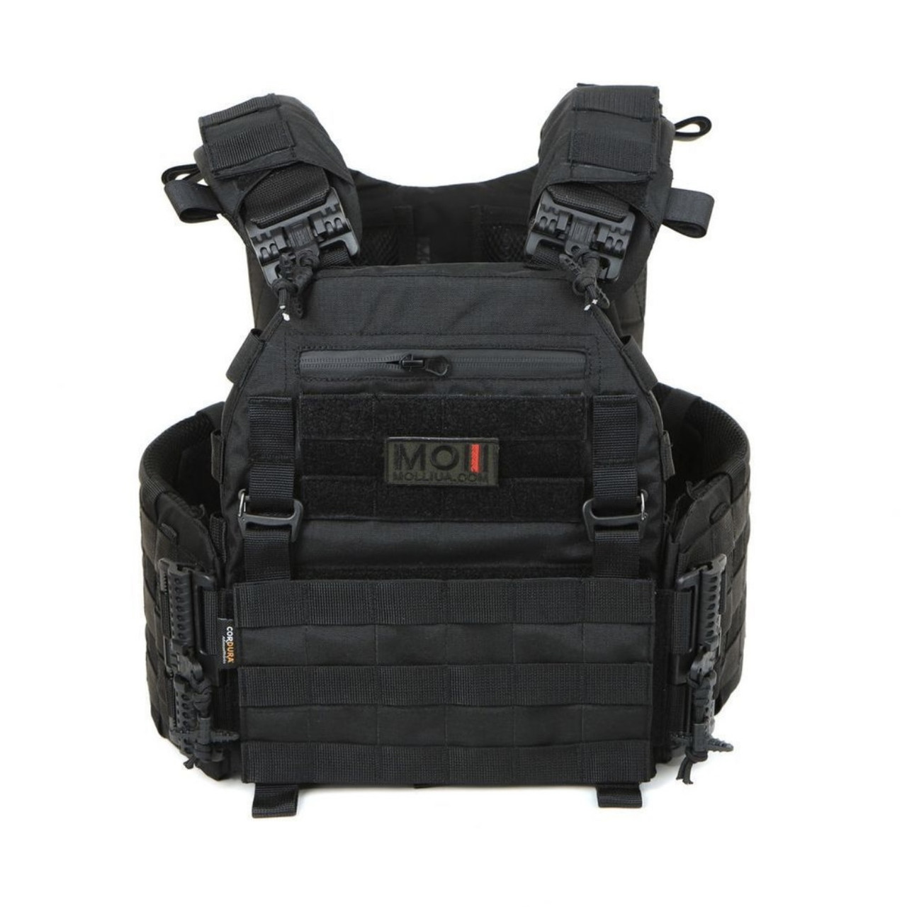 Плитоноска МІЦЬ 3.0 з функцією швидкого скидання Чорна (PLATE CARRIER) MOLLI, фото 1