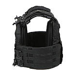 Плитоноска МІЦЬ 3.0 з функцією швидкого скидання Чорна (PLATE CARRIER) MOLLI, фото 4
