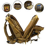Солдатський рюкзак військовий, Військовий спецрюкзак, рюкзак ЗСУ Міцний штурмовий ST-20, фото 10