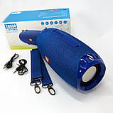 Блютуз акустика з радіо TG534, Колонка для домашньої вечірки, Бездротова портативна колонка з ремінцем SL-29, фото 4