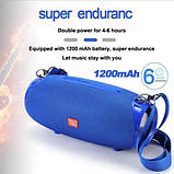 Блютуз акустика з радіо TG534, Колонка для домашньої вечірки, Бездротова портативна колонка з ремінцем SL-29, фото 7