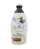 Гель для вани та душу живильний для душу з молочком макадамі , 500мл L'ANGELICA Supreme Care