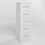 Комод 5 шухляд М-ЗОН Джеко 300 Німфея Альба (MZN-031016), фото 3