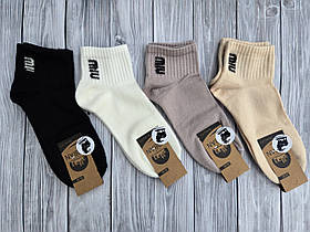 Женские носки средние с кашемира с резинкой теннис НЛ 36-40 асорті miu