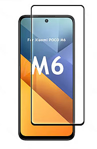 Захисне скло CDK для Xiaomi Poco M6 4G | 3D Full Glue (022488) (black)