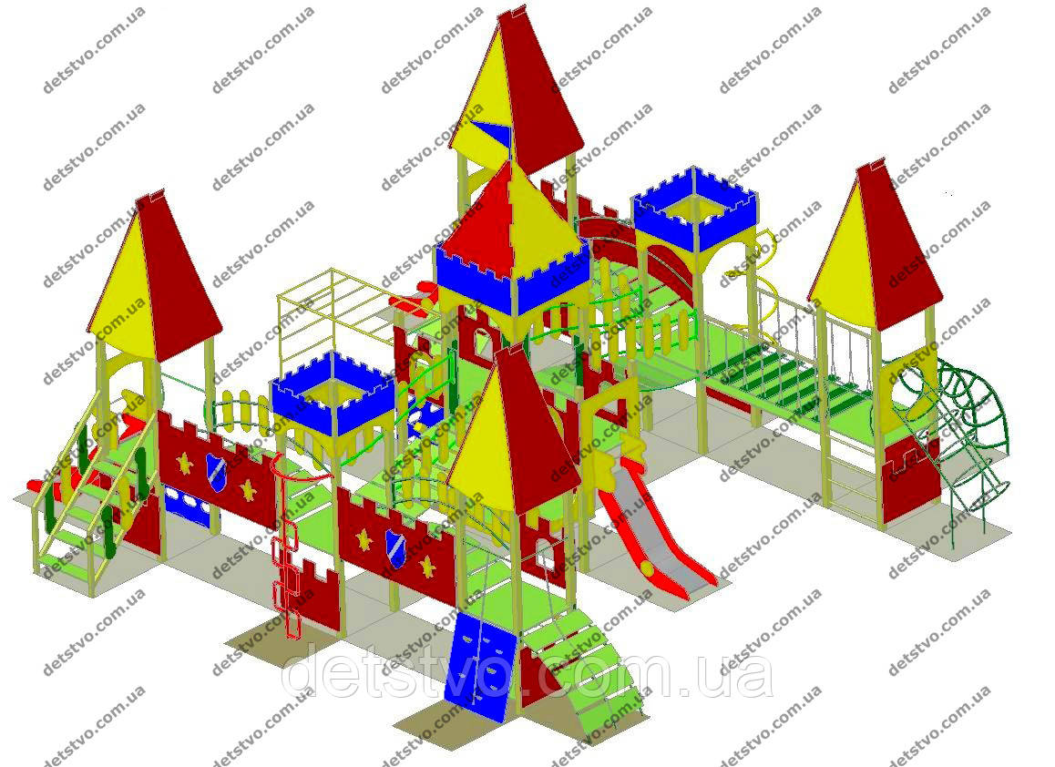 Дитячий ігровий комплекс "Палац", фото 1