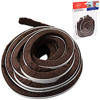 Ущільнювач для вікон і дверей самоклейний Weikan 9 мм х 23 мм х 3 м (R35869)