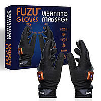 Масажні віброперчатки пара FUZU Gloves Vibrating Massage Two Hands