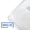 Гастроємність BRILLIS із полікарбонату GN 1/2-200 мм, прозора, фото 5
