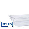Гастроємність BRILLIS із полікарбонату GN 1/3-65 мм, прозора, фото 3