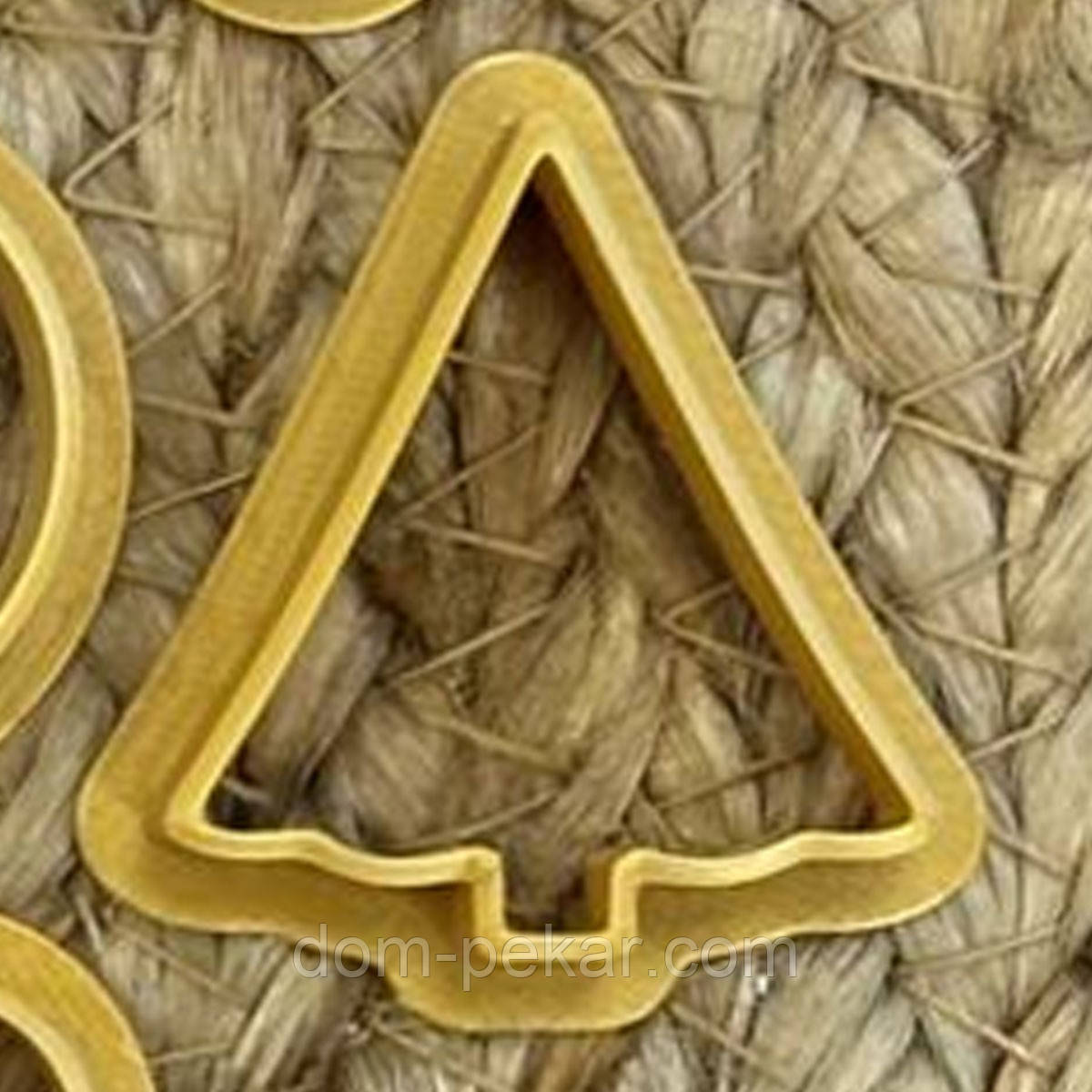 Ялинка міні вирубка для пряників 3,7 см (3D)