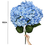 Штучні квіти букет штучна гортензія декор, 48см, фото 3