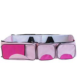 Багатофункціональна сумка-мама для немовлят 3в1 Baby room, дитяча переноска-ліжко для Доставка по Україні