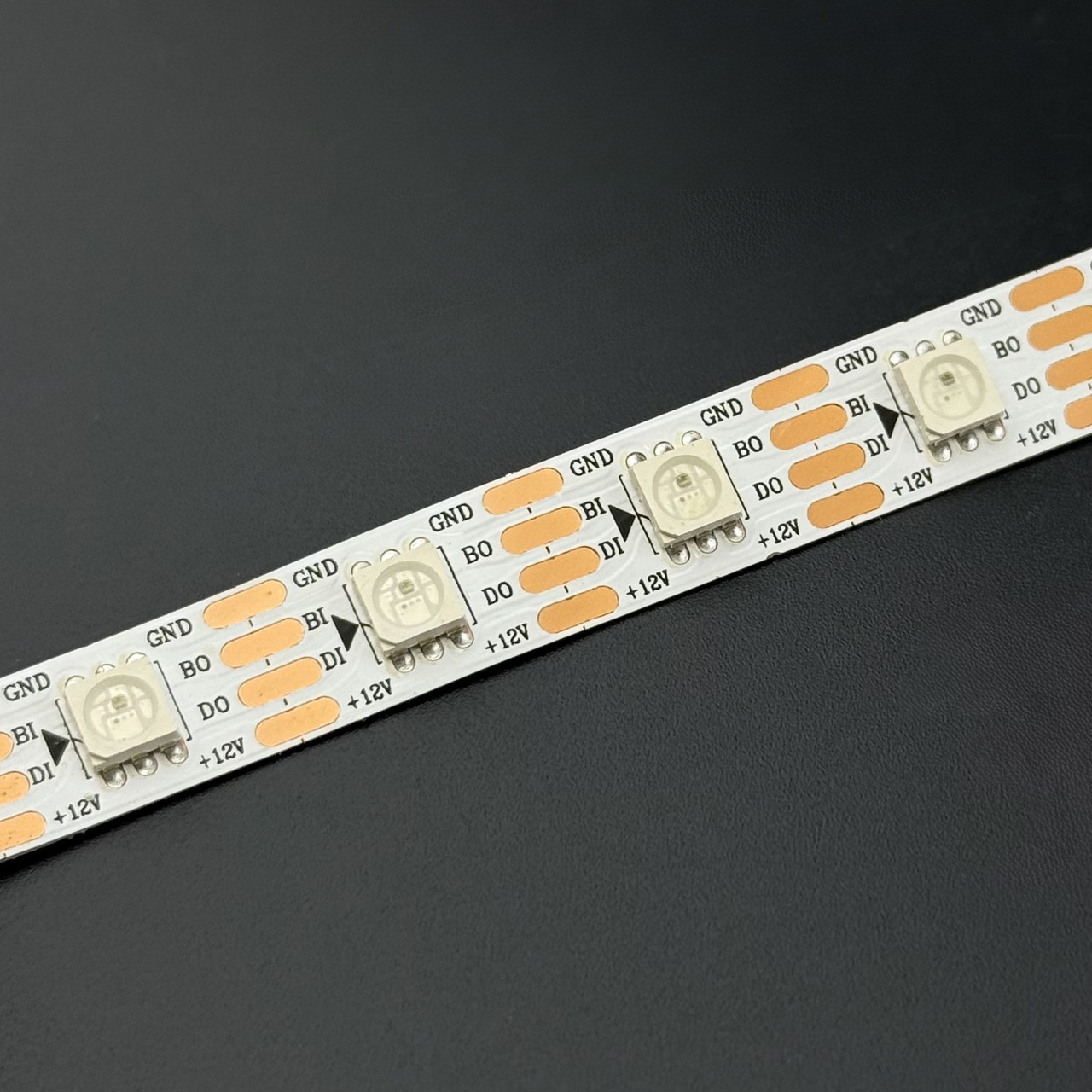 Адресна стрічка 12V WS2815 SMD 5050 60 д.м. IP20 смарт Led-Story Standart (ціна 1м)