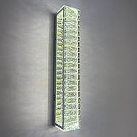 Led світильник настінний 40Вт три режими світла 220В хром