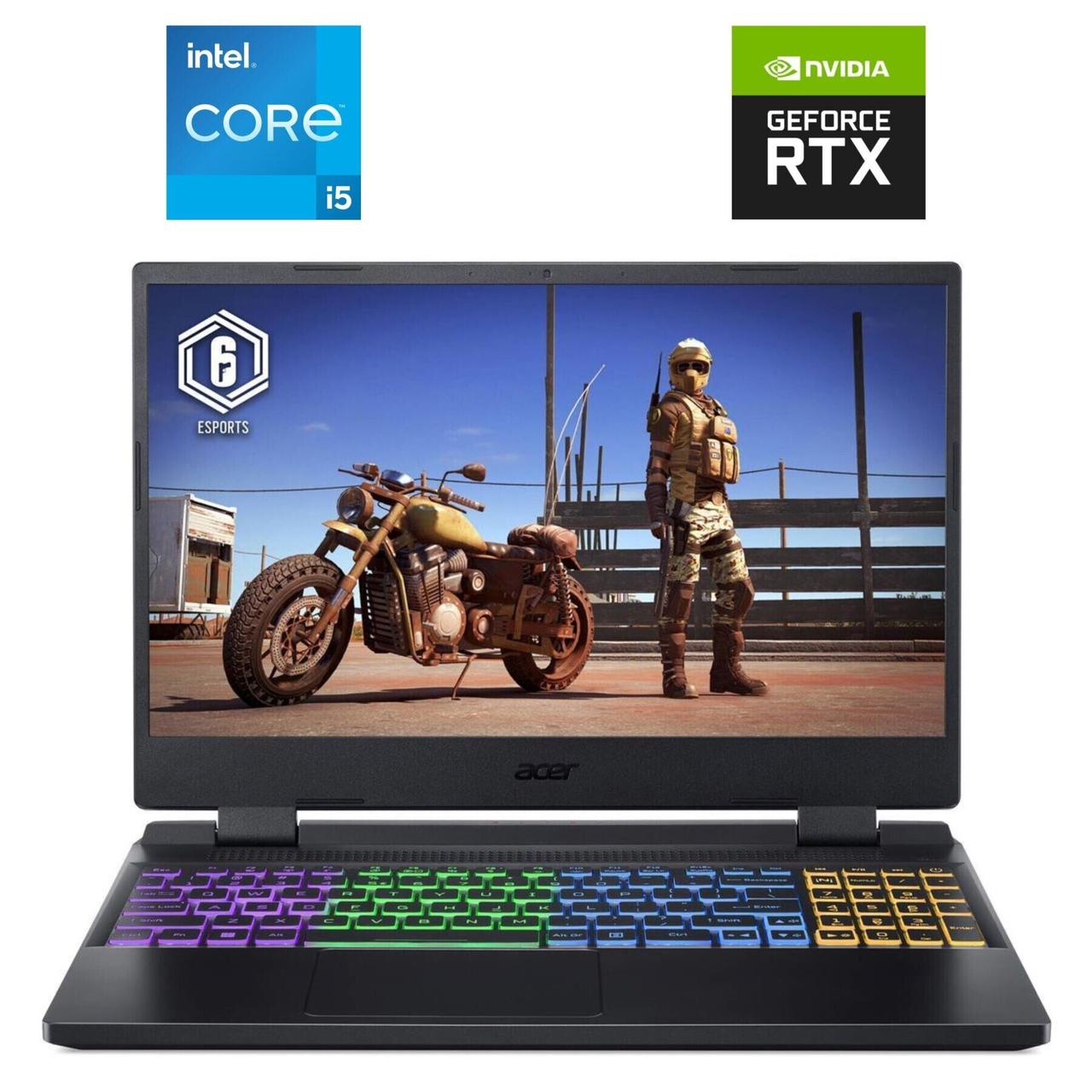 Ігровий ноутбук Б-клас Acer Nitro 5 AN515-58/ 15.6" 1920x1080/ i5-12450H/ 16GB RAM/ 1000GB SSD NVMe/ RTX 3050 4GB