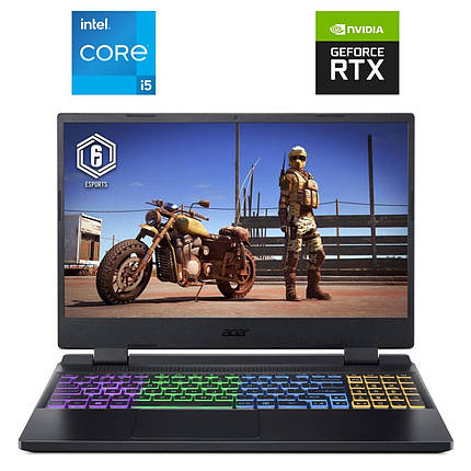 Ігровий ноутбук Б-клас Acer Nitro 5 AN515-58/ 15.6" 1920x1080/ i5-12450H/ 16GB RAM/ 1000GB SSD NVMe/ RTX 3050 4GB, фото 1