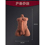 Чоловічий торс Alpha Flex Torso (жіночий мастурбатор), фото 3