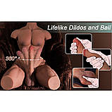 Чоловічий торс Torso King Max (жіночий мастурбатор), фото 8