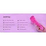 Фалоїмітатор на присоску JeliVoy Master Touch, фото 2