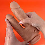 Подвійний фалоїмітатор із вібрацією Double Ecstasy, фото 8