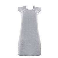 Фартух зварювальника з натуральної шкіри, сірий