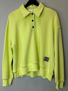 Жіночий світшот поло з сорочковим коміром KAPTSOVA MKKS3000801-3