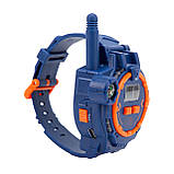 Дитячі годинники-рації Walkie Talkie 2 шт — синій і рожевий, акумуляторні, з компасом, фото 5