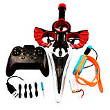 Дистанційний літаючий меч — RC дрон-літак Flying Sword 2025 червоний, 3 швидкості, трюки 360°, фото 7