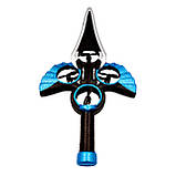 Радіокерований дрон Flying Sword RC 2025 синій — 4-осний трюковий літак з трюками 360°, фото 4