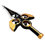 Золотий радіокерований літаючий меч Flying Sword RC 2025 — трьохшвидкісний дрон-планер з 360° переворотами, фото 3