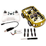 Радіокерований літаючий автомобіль ZLL SG900 Pro 2-в-1 зелений — дрон-машина «повітряна станція» 2.4 ГГц для дітей, фото 2