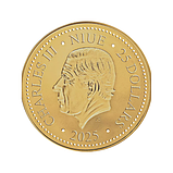 Золота монета 25 доларів 2025 року «Фенікс» 1/10 унції Au 9999 — інвестиційна та колекційна монета Ніуе, фото 2
