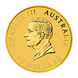 Золота монета 15 доларів 2024 року «Koala» Au 9999 — інвестиційна та колекційна монета вагою 1/10 унції, фото 2
