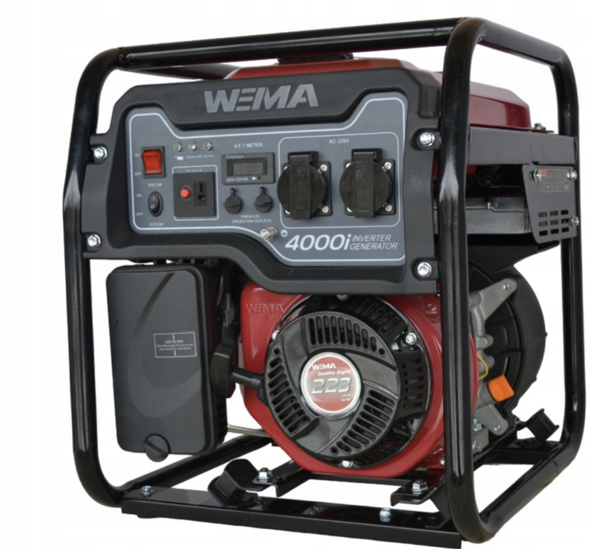 Інверторний бензиновий генератор 4-4.5 кВт WEIMA WM4000i, фото 1