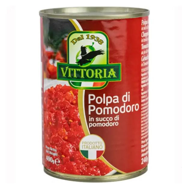 Помідори перетерті 400 г ТМ VITTORIA
