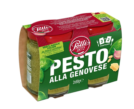 Соус Pesto 2*90 г ТМ POLLI, фото 1