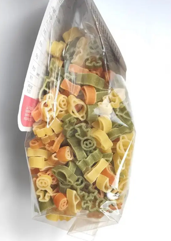 Макарони Space tricolor 200 г ТМ DALLA COSTA BIO, фото 2